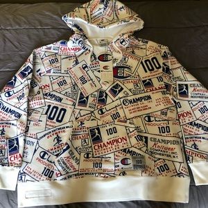 Champion all-over print hoodie